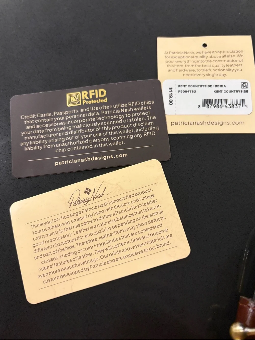 Patricia Nash new tags
